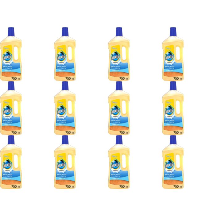 Pledge Gentle Wood Floor Cleaner 750ml - Pack of 12