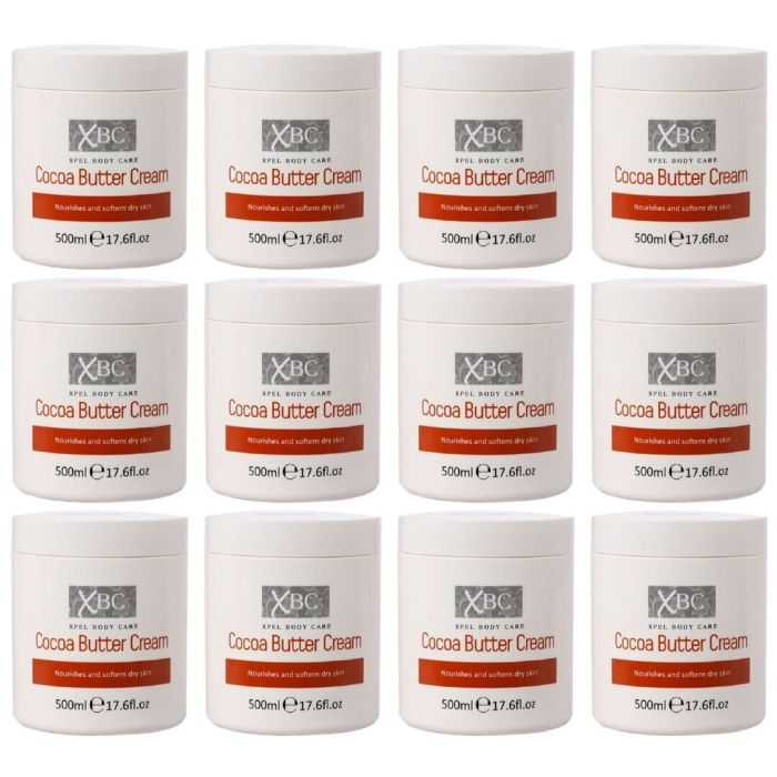 XBC Cream Coco Butter Nourishes And Soften Dry Skin 500ml - Pack of 12