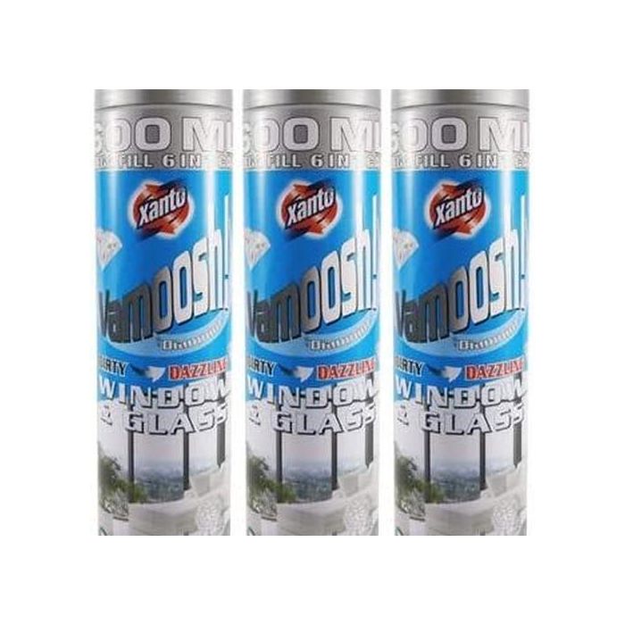 Xanto Window & Glass Foam for Washing Windows, 600 ml - Pack of 3