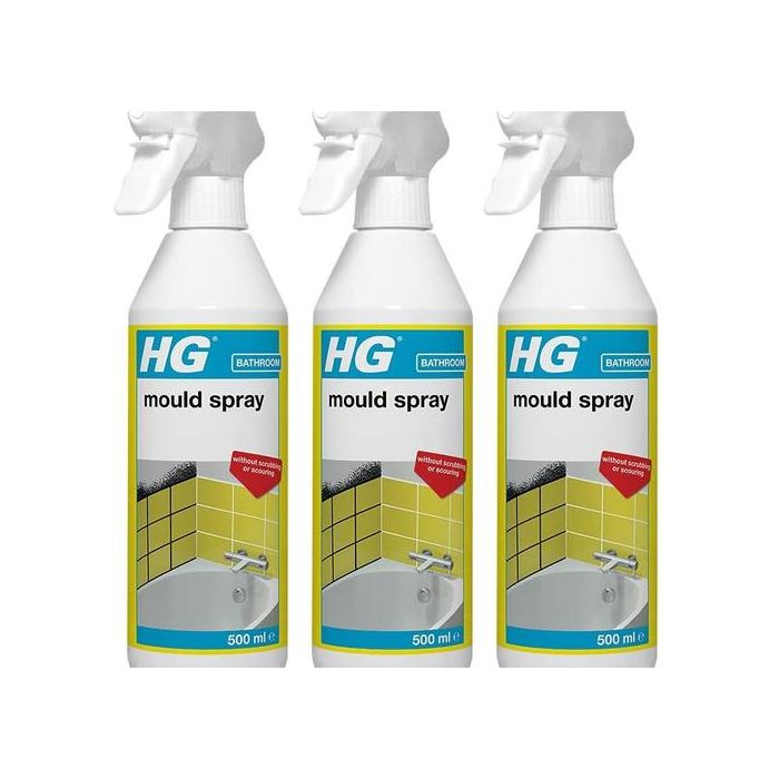 HG Mould Remover Spray 500ml - Pack of 3