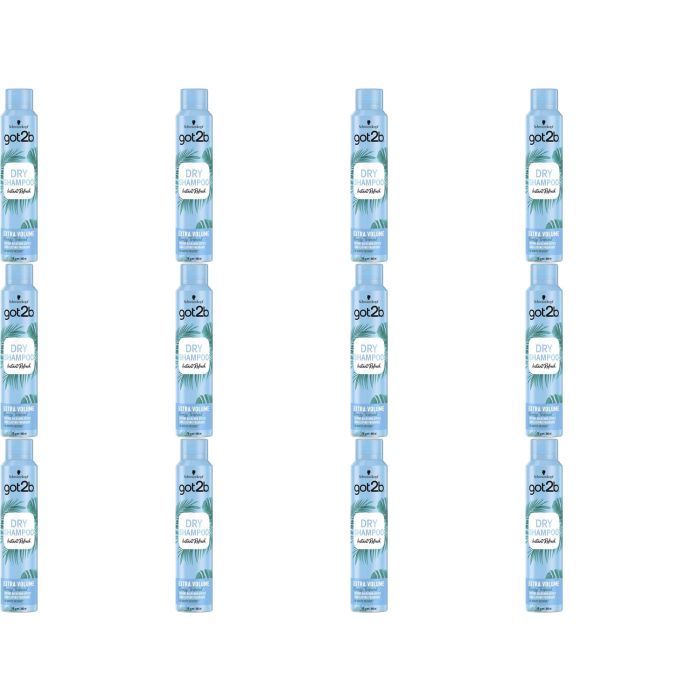 Schwarzkopf got2b Fresh It Up Dry Shampoo Extra Volume 200ml - Pack of 12