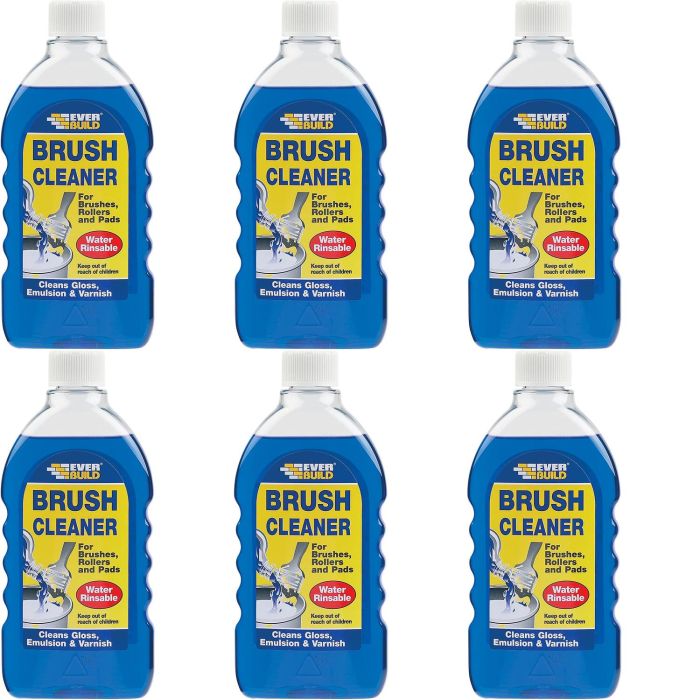 Everbuild Brush Cleaner 500ml - Pack of 6