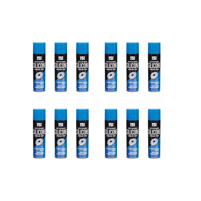 151 Silicone Lubricant Spray 200ML - Pack of 12