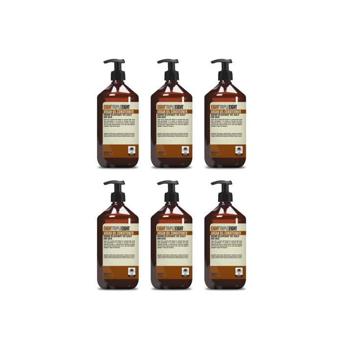 Eight Triple Eight Argan Oil Conditioner 1000ml - Pack of 6