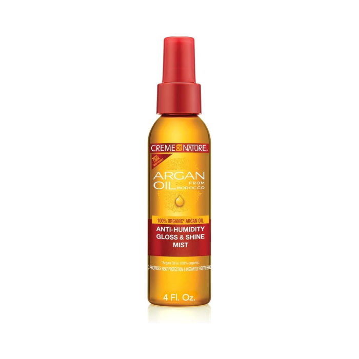 Creme of Nature Argan Oil Anti-Humidity Gloss & Shine Hair Mist 4oz 