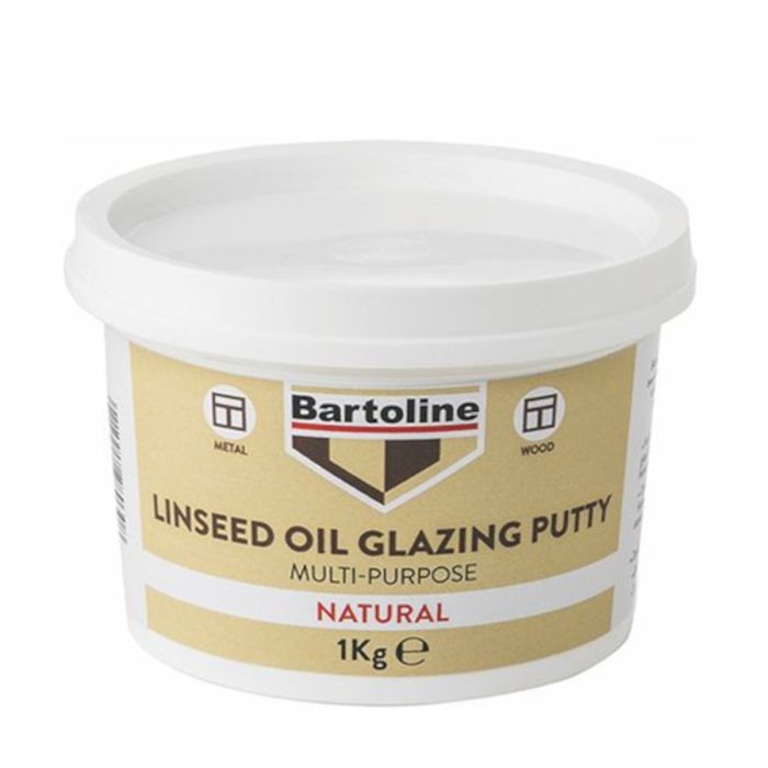 Bartoline Multi-Purpose Linseed Oil Glazing Putty 1kg