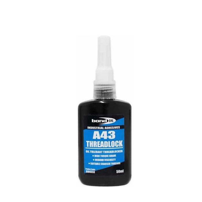 Bond It A43 Oil Tolerant Threadlock Adhesive 50ml