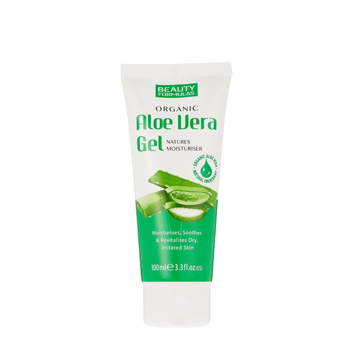 Beauty Formulas Organic Aloe Vera Gel 100ml