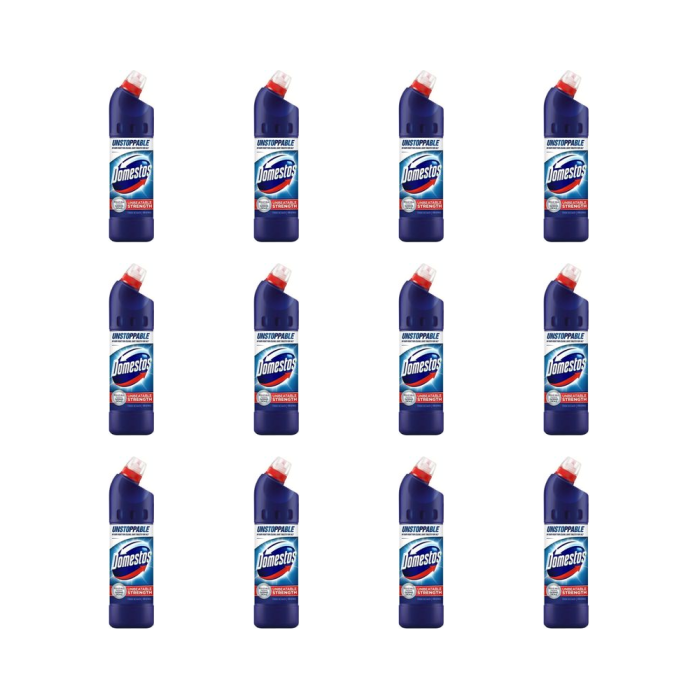 Domestos Original Bleach 750ml thick formula toilet cleaner and disinfectant
