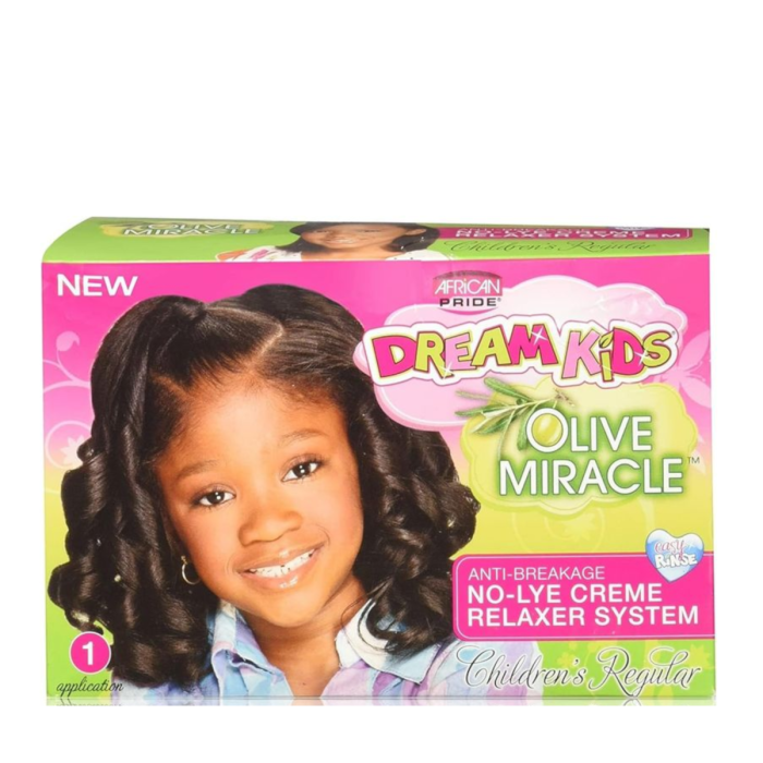 African Pride Dream Kids Olive Miracle No-Lye Relaxer Regular