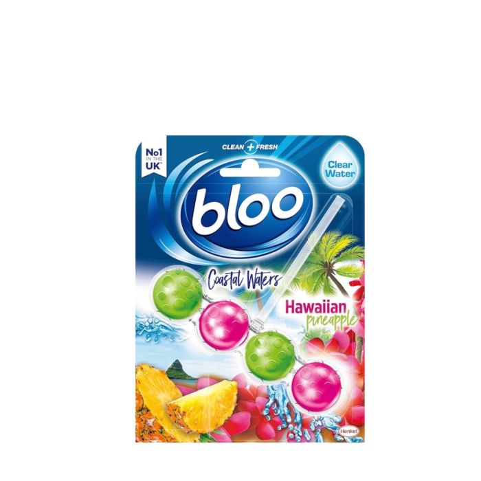 Bloo Toilet Rim Block Coastal Waters Hawaiian Pineapple 50g