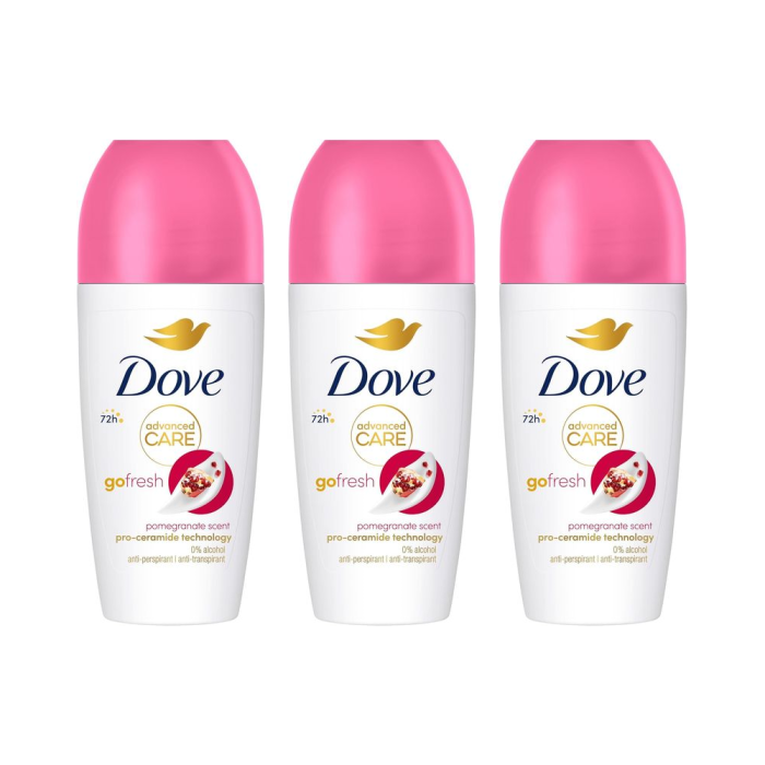 Dove Advanced Care Pomegranate & Lemon Anti-perspirant 50ml - Pack of 3