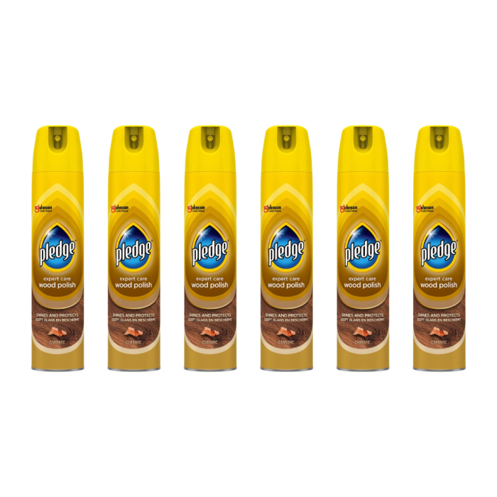 Pledge Furniture Polish Classic 250ml - Pack of 6