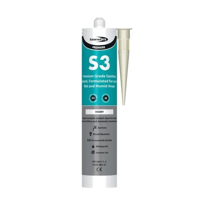 Bond It Premiere S3 Ivory Sealant 310ml