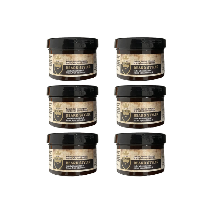 By My Beard Beard Styler Light Hold 150ml - Pack of 6