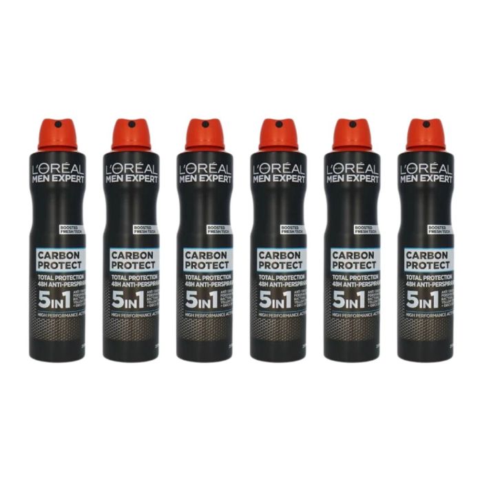 L'Oréal Men Expert Carbon Protect 5-in-1 anti-perspirant deodorant spray 150ml can

