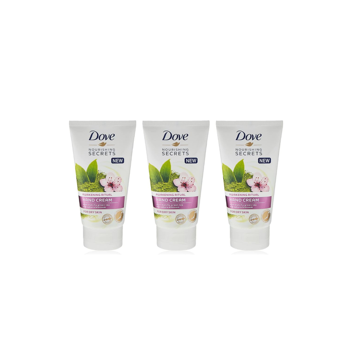 Dove Nourishing Secrets Awakening Ritual Hand Cream For Dry Skin 75ml  - Pack of 3
