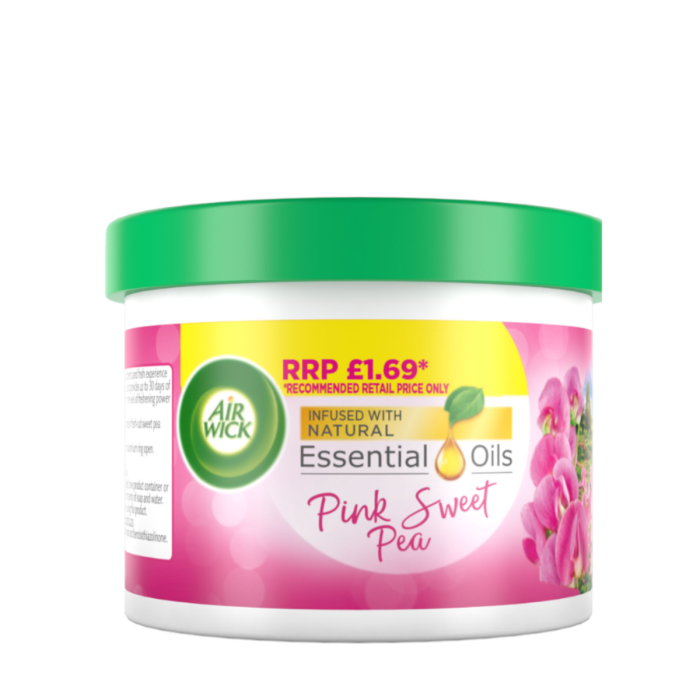 Airwick Pink Sweet Pea Room Freshener Scented Gel 70g