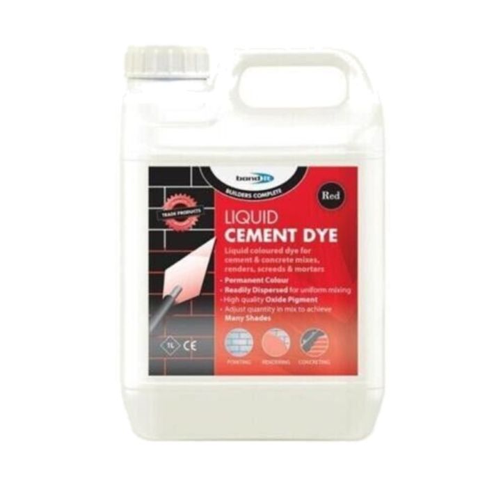 Bond It Red Liquid Cement Dye 1 Litre