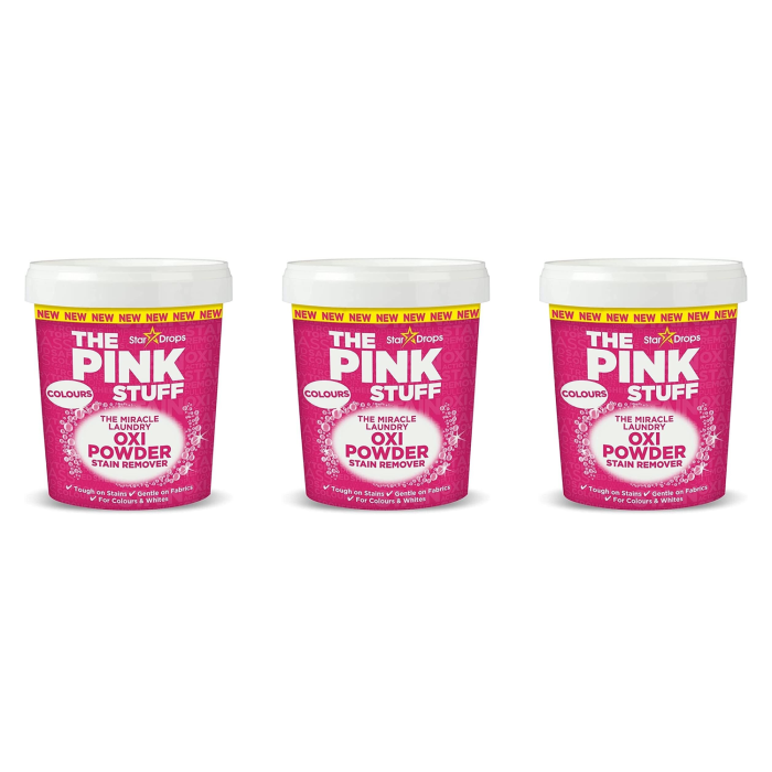 Stardrops The Pink Stuff Oxi Powder Stain Remover Colours 1kg