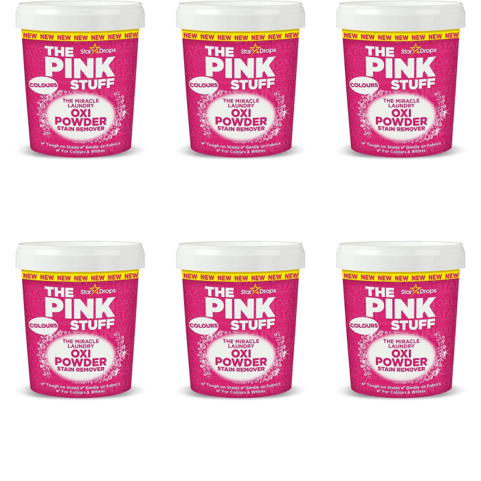 Stardrops The Pink Stuff Oxi Powder Stain Remover Colours 1kg