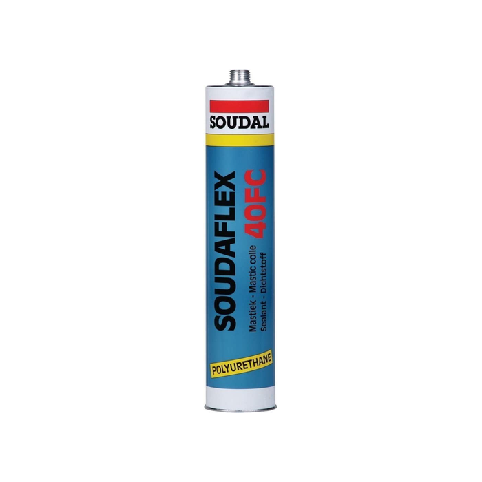 Soudal Soudaflex 40FC Polyurethane Sealant Grey 310ml - Pack of 12