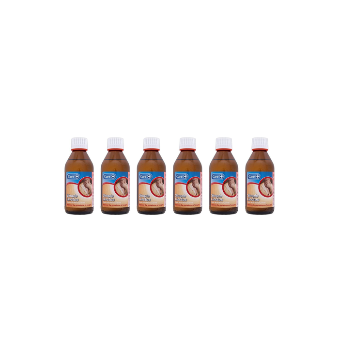 Care Simple Linctus Cough Syrup 200 ml - Pack of 6