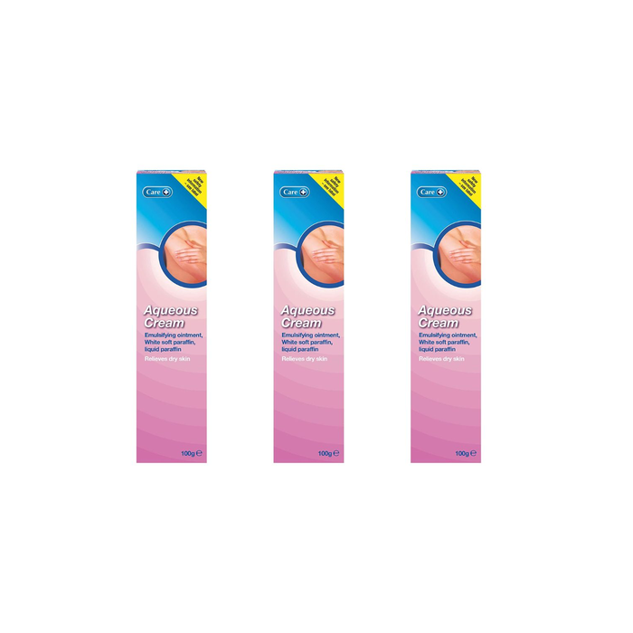Care Aqueous Cream 100g - Pack of 3
