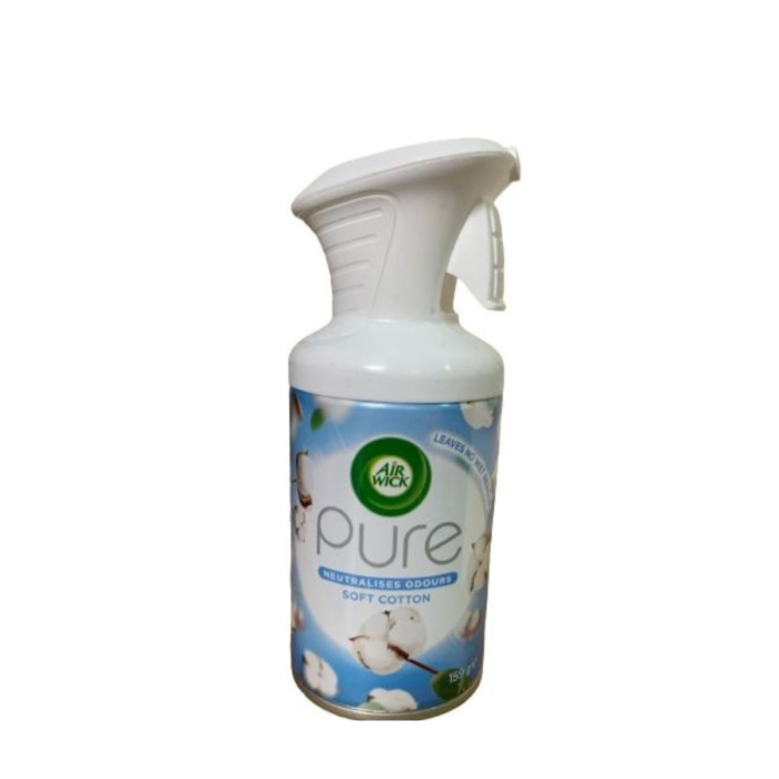 Airwick Pure Soft Cotton Air Freshener Spray 250ml can