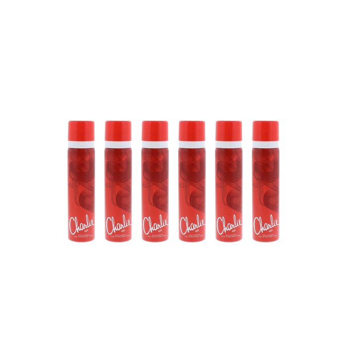 Charlie Red Body Spray Rose Petal & Spices 75ml