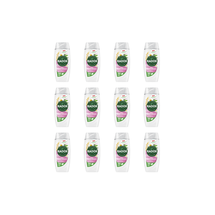 Radox Moisturising Shower Gel Chamomile & Oat 225ML - Pack of 12