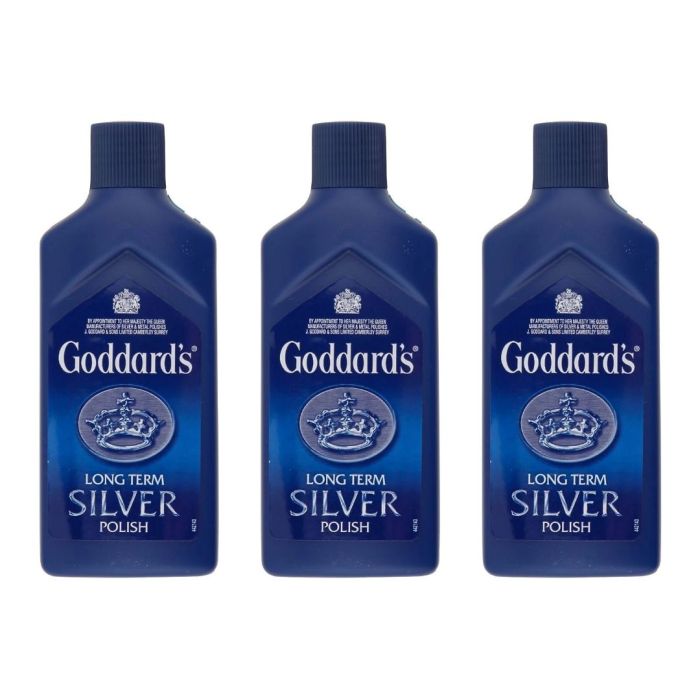 Goddards Long Term Silver Polish 125 ML - Pack of 3