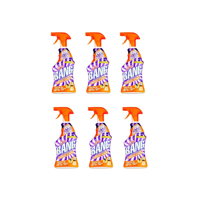 Cillit Bang Limescale and Grime Power Cleaner Spray 750ml - Pack of 6