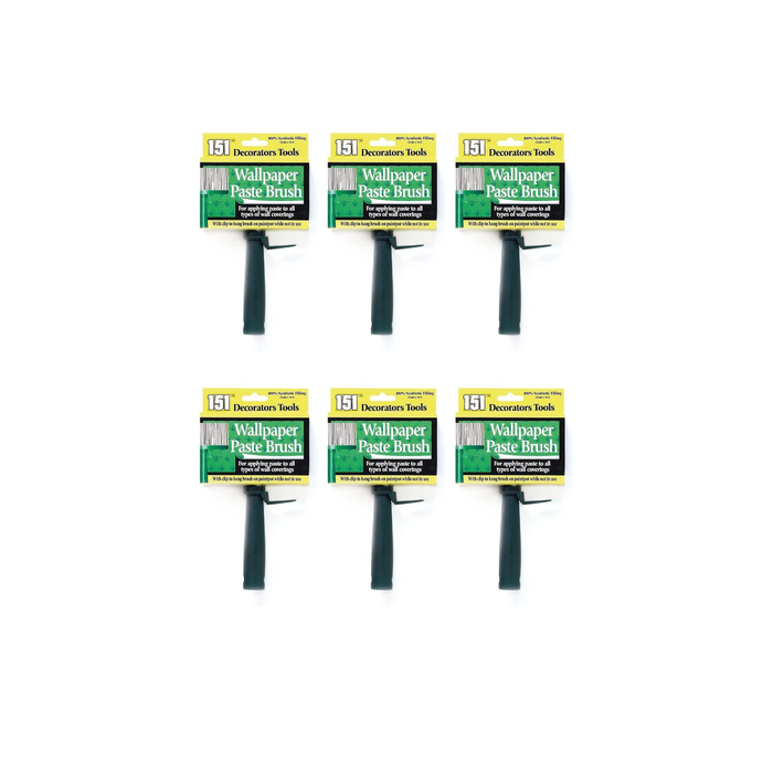 151 Wallpaper Paste Brush Decorators Tools - Pack of 6