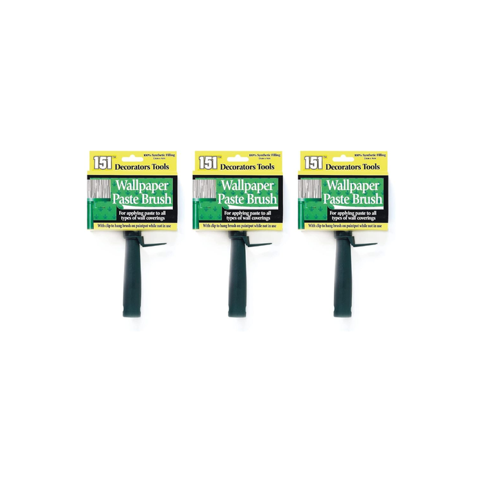 151 Wallpaper Paste Brush Decorators Tools - Pack of 3