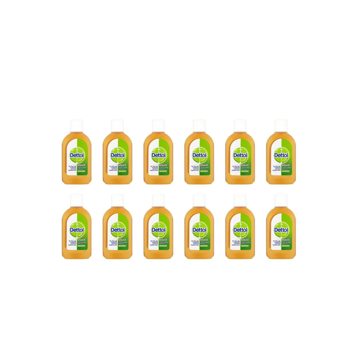 Dettol Original Antiseptic Disinfectant Liquid 250ml - Pack of 12