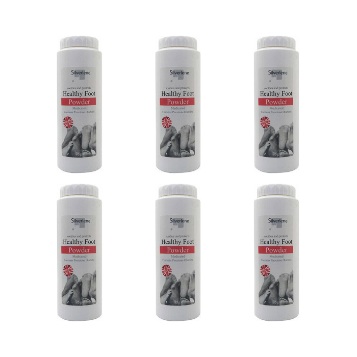 Silverlene 75g anti-fungal powder treats and prevents athlete's foot infection
