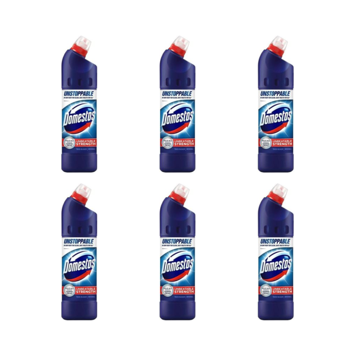 Domestos Original Bleach 750ml thick formula toilet cleaner and disinfectant
