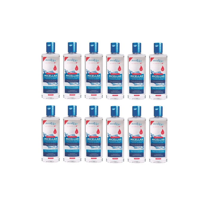 Derma V10 Micellar Cleansing Water Removes Makeup & Cleanses Skin 200ml
