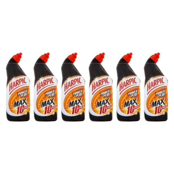 Harpic Power Plus Toilet Cleaner Original 750ml - Pack of 6