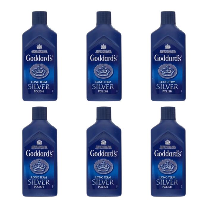 Goddards Long Term Silver Polish 125 ML - Pack of 6