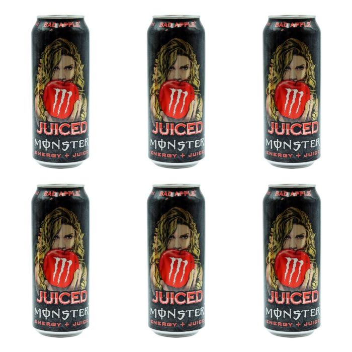 Monster Energy Bad Apple 500ml can refreshing apple energy drink
