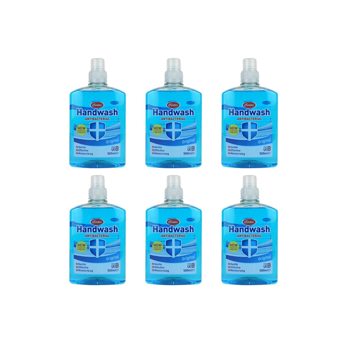Certex Antibacterial Moisturizing Handwash Original 500ml - Pack of 6