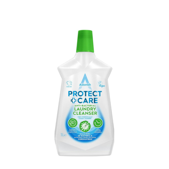 Astonish Protect & Care Anti-Bacterial Laundry Cleanser Liquid 1L
