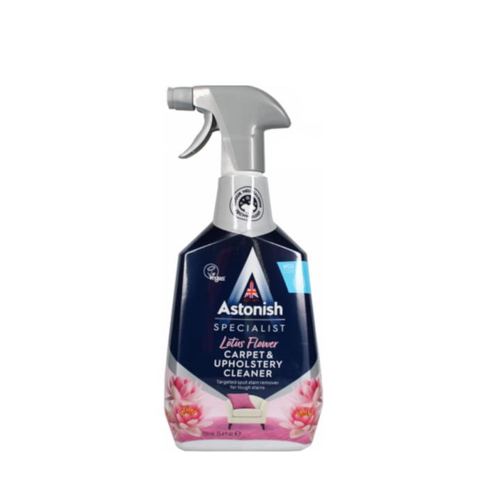 Astonish Specialist Carpet & Upholstery Cleaner Spray Lotus Flower 750ml