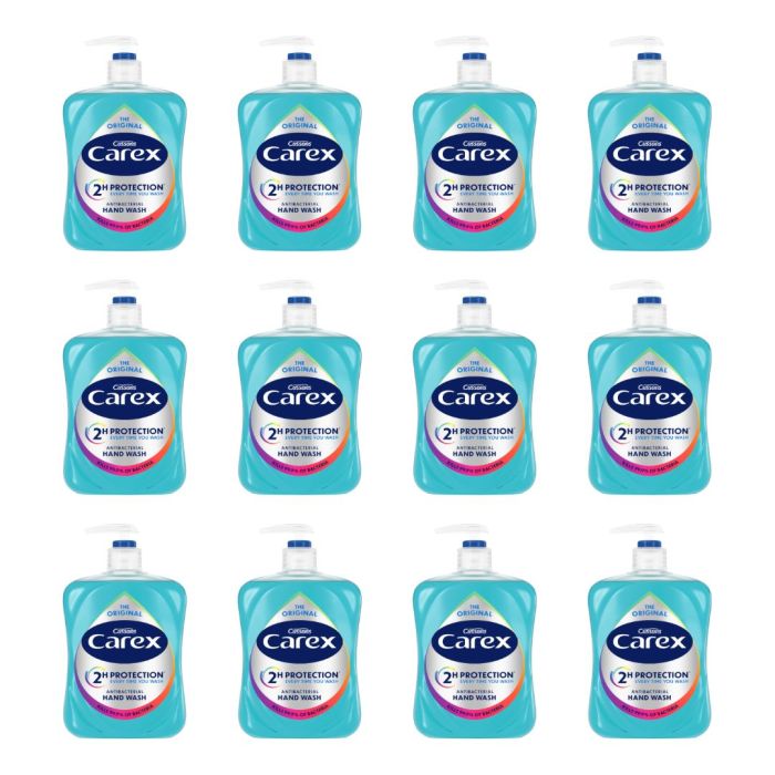 Carex Original Antibacterial Handwash 500ml - Pack of 12