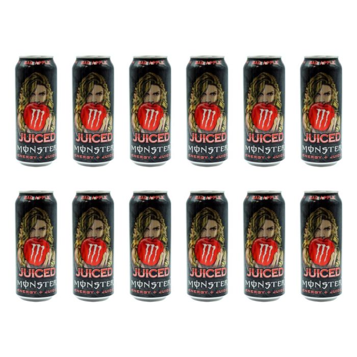 Monster Energy Bad Apple 500ml can refreshing apple energy drink
