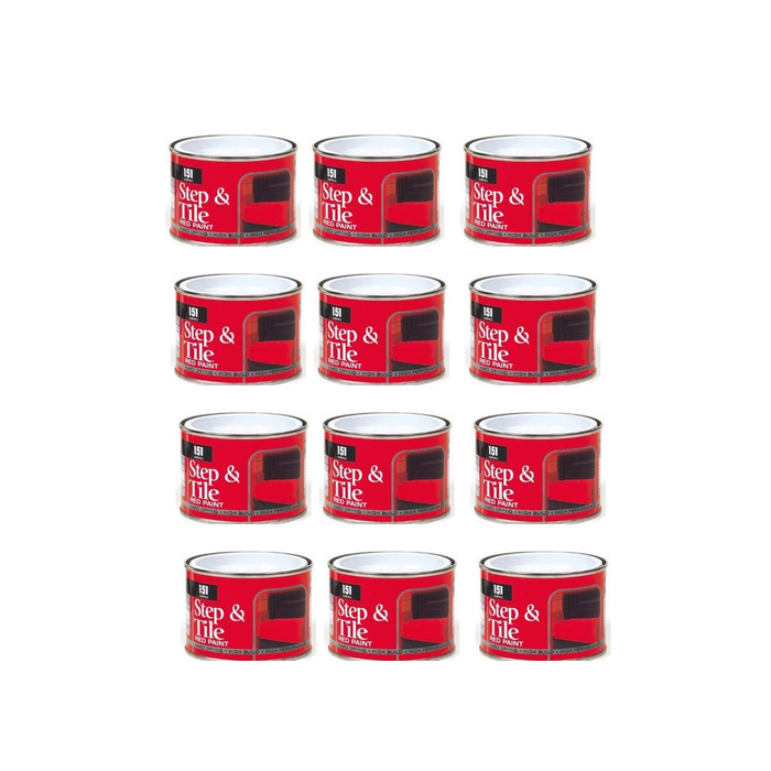 151 Coatings Step and Tile Red Durable Paint 180ML - Pack of 12