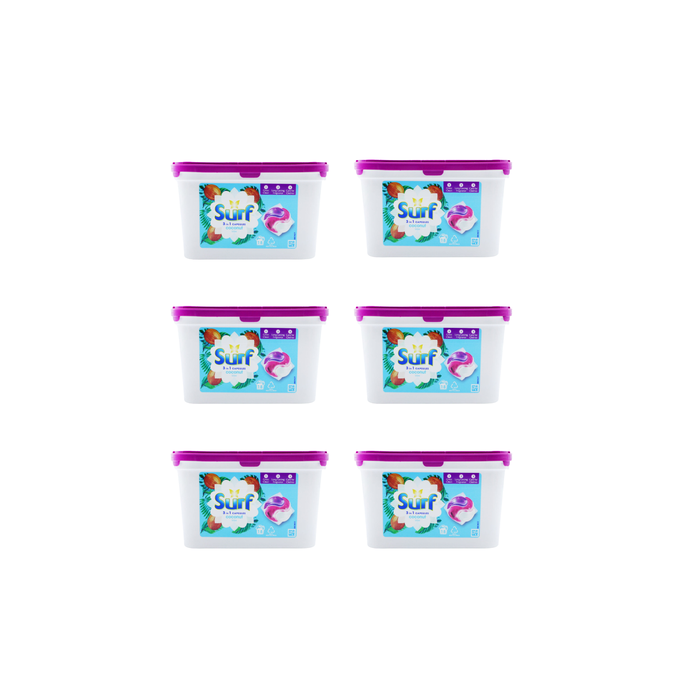 Surf 3 In 1 Coconut Bliss Washing Capsules 18Washes