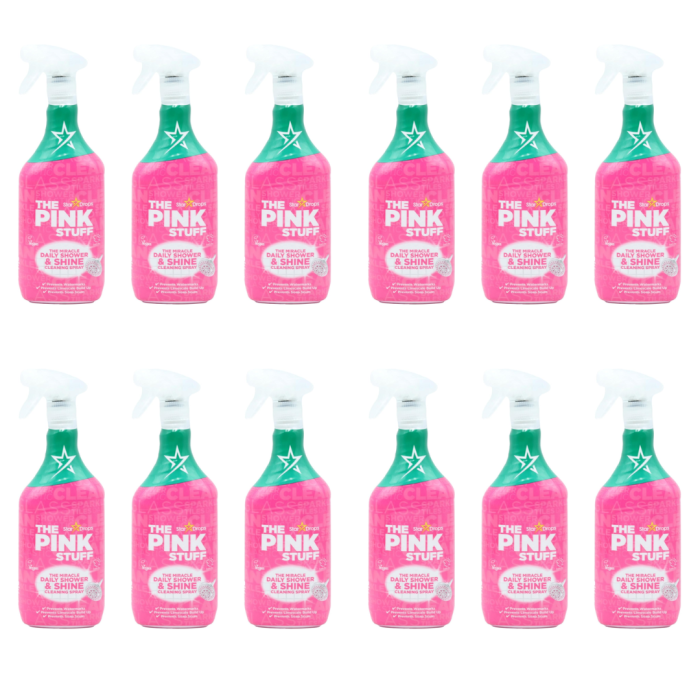 The Pink Stuff Miracle Shower & Shine Spray 850ML - Pack of 12